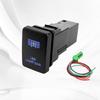 Led Fog Lights Push Switch Beacon On Off / Horn Momentary Button For Toyota PRADO Camry Altis Corolla RAV4 4Runner Highlande