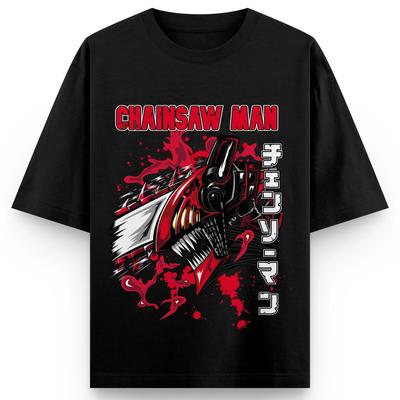 Chainsaw Unisex Anime Denji Power Printed Tshirt Unisexs And Womens Tshirt Unisexs Top Sports Tshirt 2026 Summer New Tee