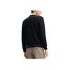 Fila Blue Series Business Round Neck Comfortable Long Sleeve Sweatshirt Men Sweatshirt Black F11M512207F-BK