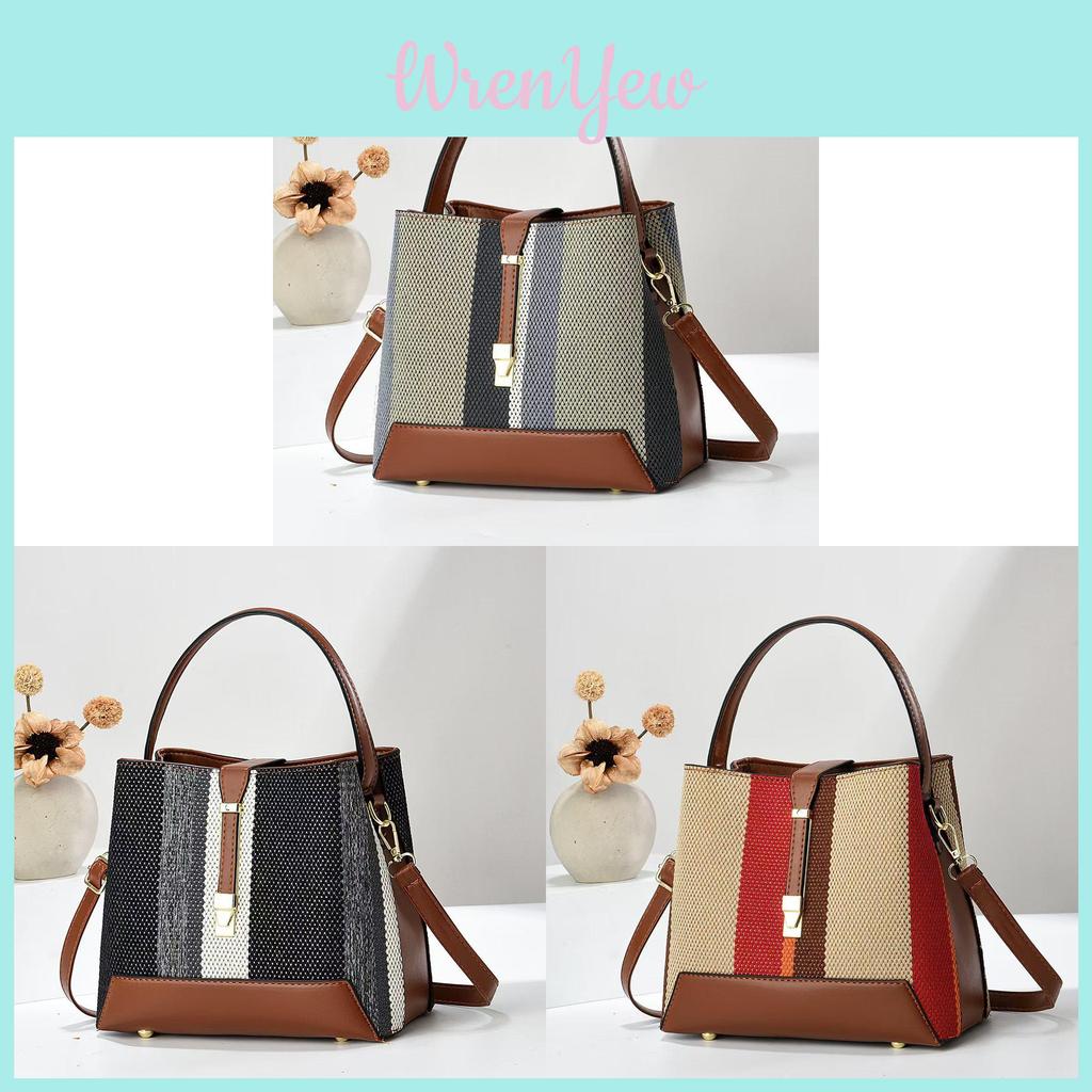 Stylish Pu Water Bucket Bag With Zipper Closure And Inner Compartments For Daily Commuting