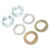 Spindle Nut and Washer Kit K7133500 Accurate Thread Excellent Sealing Replacement for EZ Lube Axles