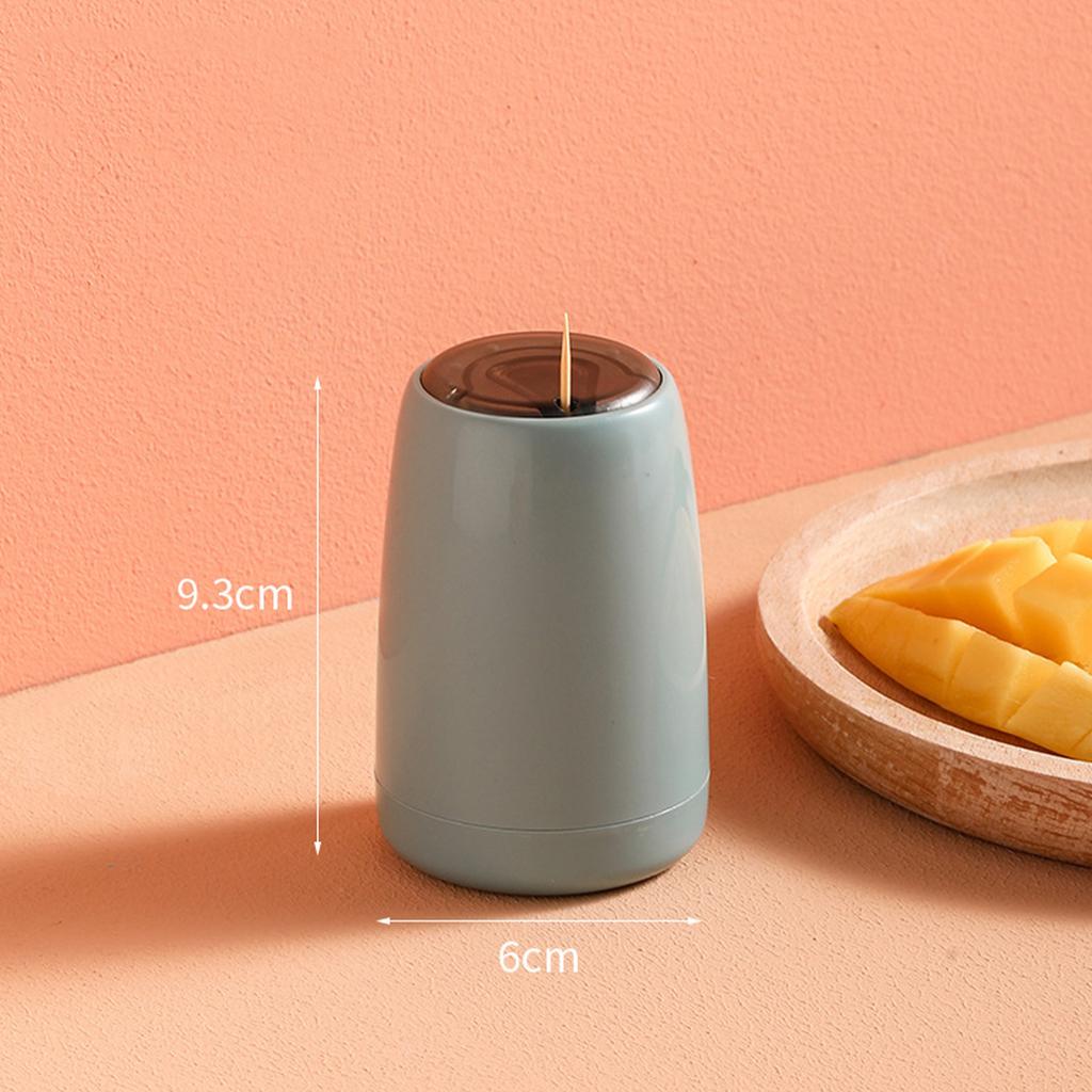 Automatic Toothpick Dispenser Popping Up Toothpick Holder Dispenser Storage Container for Home Kitchen Restaurant