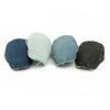 Four Seasons Denim Beret Women's Peaked Cap British Vintage Men Forward Cap