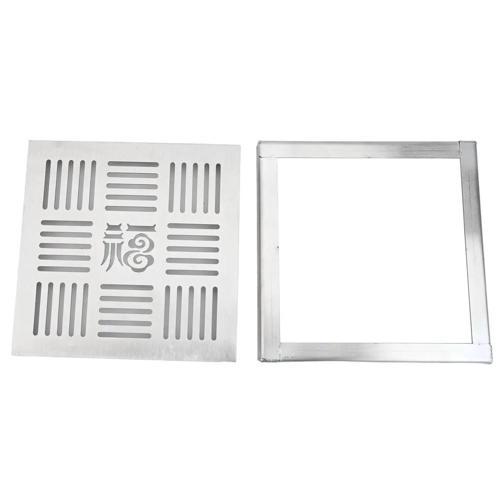 Stainless Steel Drain Cover, Outdoor Drainage Cover, Rainwater Collection Channel Cover, Drainage Ditch Cover