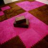 30*30cm Kids Carpet Foam Puzzle Mat EVA Shaggy Velvet Baby Eco Floor 7colors