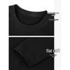 Herren Langarm Rundhals Freizeit T-Shirt