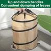 Outdoor Portable Trash Can With Clip Collapsible Waterproof With Carrying Handle