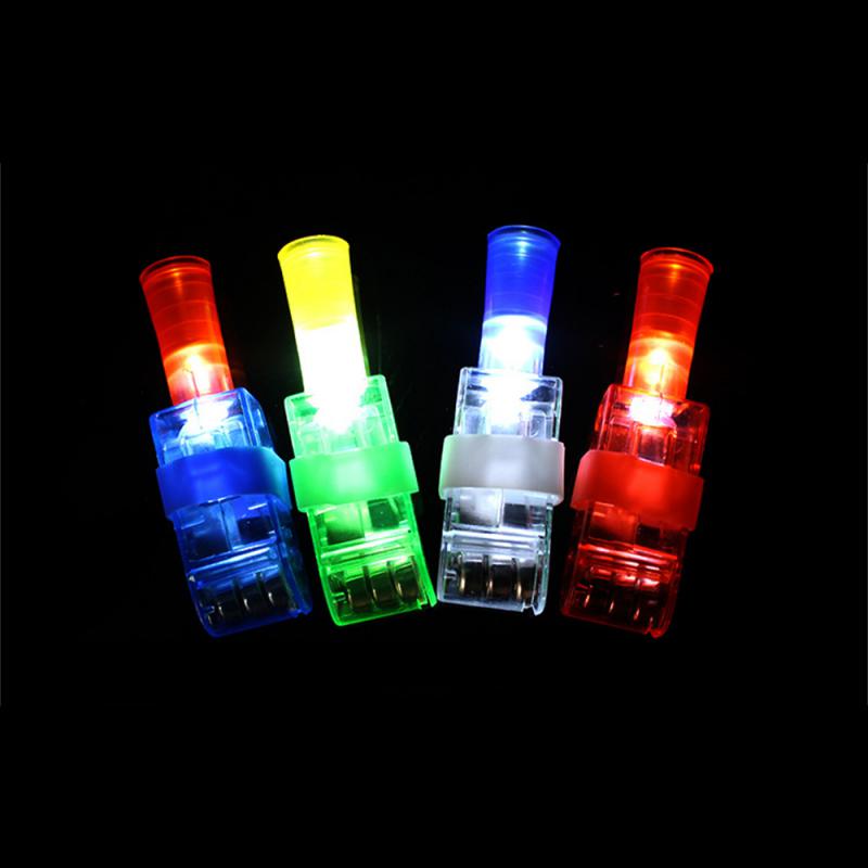 

10/5/3/1 шт светодиодные пальчиковые фонарики светящиеся для большого пальца светящиеся пальцы мигающие игрушки для детей на Хэллоуин