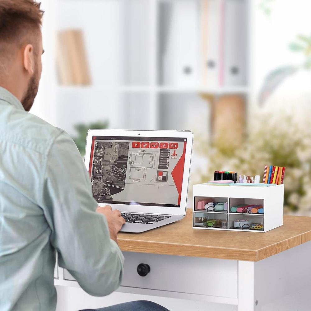 Desktop Storage Box, Drawer Cabinet, Student Stationery Sorting, Desk Miscellaneous Storage Rack