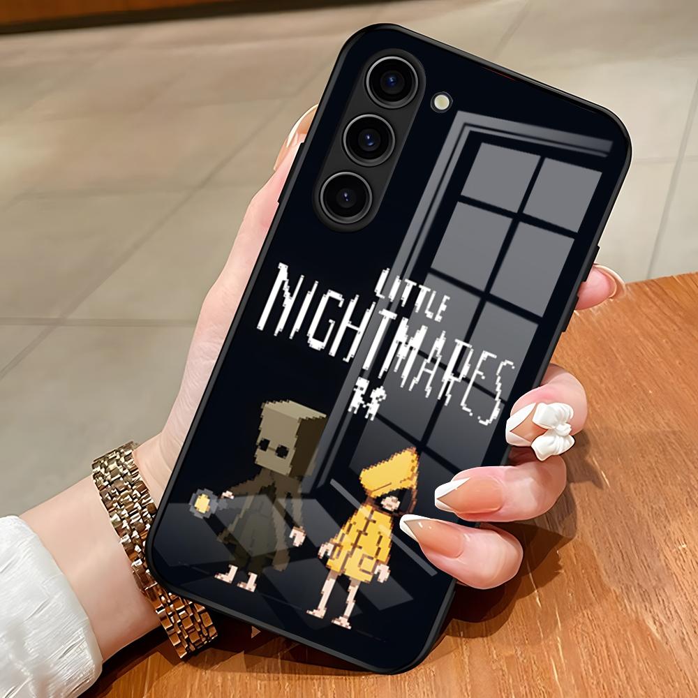 

LittleS Game N-Nightmares Phone Case For Samsung S25 Edge Ultra S23 S22 S21 S20 Ultra Plus S24 Fe A54 A53 A25 Glass Cover Samsung S22