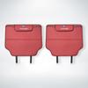 Leather Car Seat Protector Kids Anti-kick Pad Storage Bag For VW GTI Polo Golf MK6 Passat B6 Tiguan Arteon T-ROC Jetta ID.3 CC Ze6