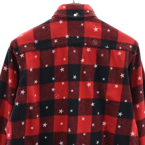 Uniform Experiment Made In Japan Check Pattern Long Sleeve Button Down Flannel Shirt Men's Used