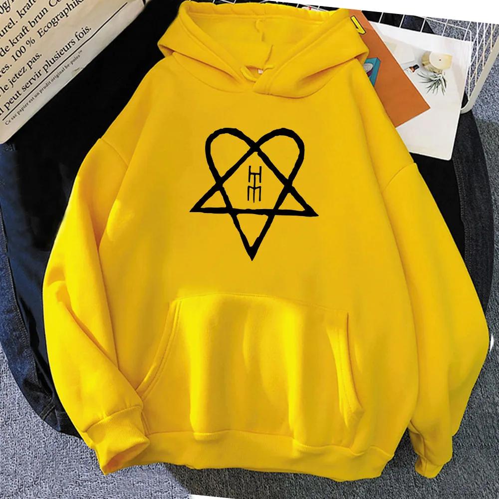 Heavy Mental Streetwear Him Ville Valo Graphic Hoodies Sudadera Mujer Winter Comfortable Long Sleeve Clothes