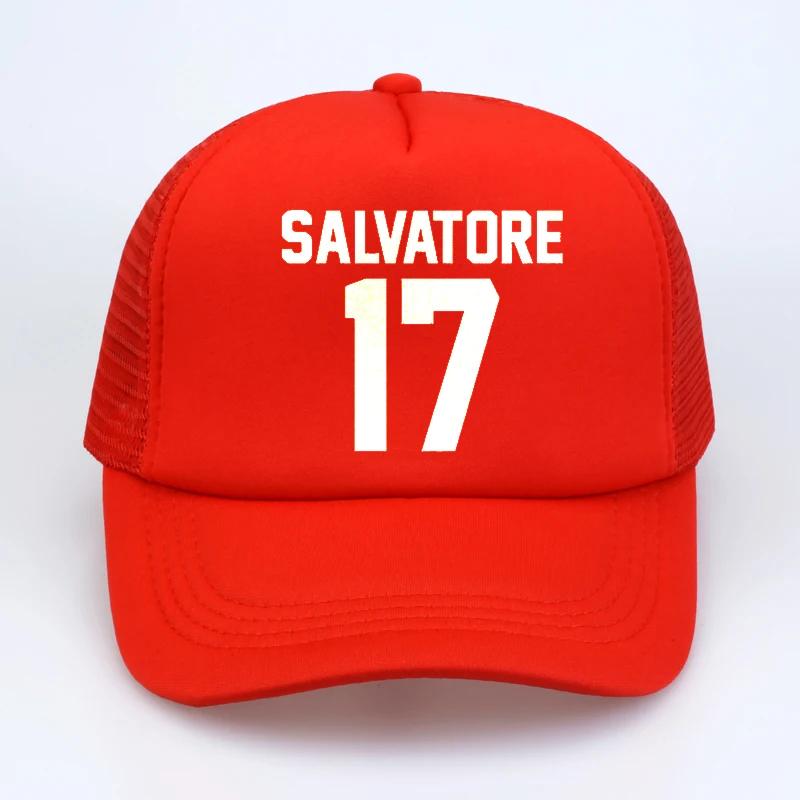 Повседневные бейсболки Salvatore 17 Год Рождения Дневники Вампира Мистик Фоллс летние Унисекс Женские Бейсболка Сетчатая Тракер