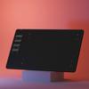 Graphics Drawing Tablet 195x122mm Active Area with 16384 Pressure Levels 8 Shortcut Keys and Stylus OTG Adapter for Win