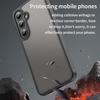 For Samsung Galaxy S24 FE Case with Screen Film WANLONFENG FD Series Skin Touch TPU PC Phone Back Cover