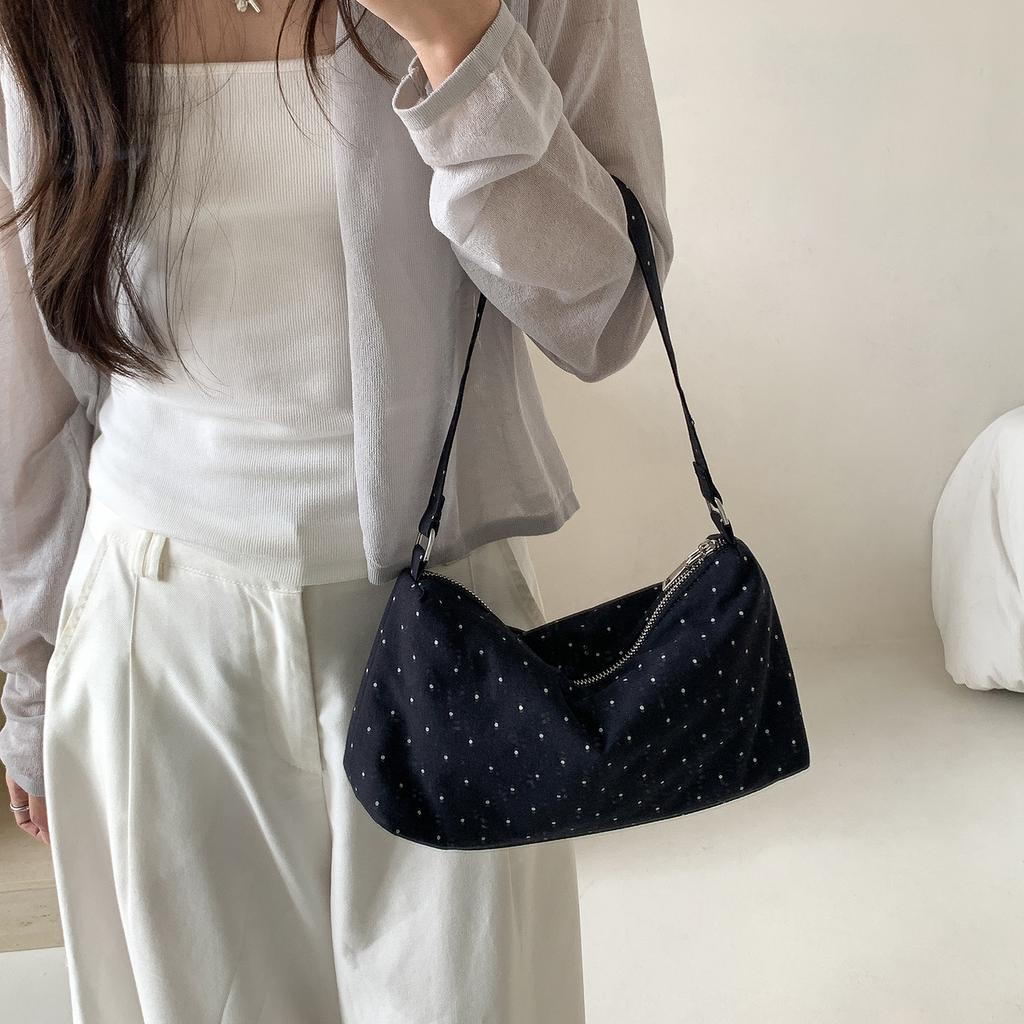 Relaxed and Sweet Style Underarm Bag, Fashionable and Lightweight Dumpling Bag, Single-shoulder Bag for Women