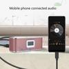 Type C To 3.5mm Audios Cable USB C To 3.5mm Cord for High Fidelitys Sound In Car &Headphone Support Noise Cancellation