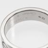 CARTIER Love Classic Model Ring K18 white gold #6.6(US Size) 7.35g Women Used