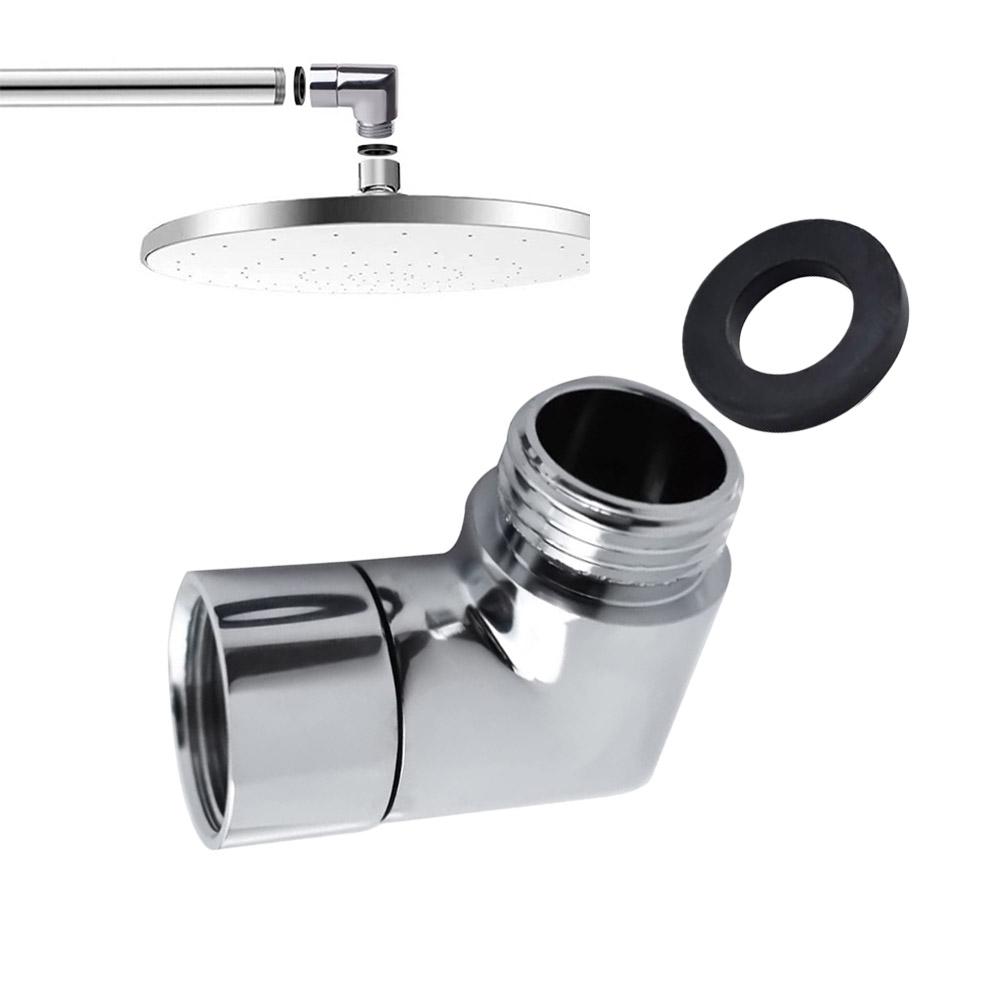 90 Degree Shower Elbow Adapter Copper Connector for Adjustable Water Direction