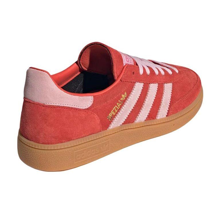 adidas Handball Spezial Bright Red Clear Pink Women Sneakers Gum IE5894