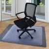 Rectangular Chair Mat for Carpet Transparent Floor Protector Cover Studded Bottom Home Office