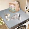 Washing Machine Dust Cover Dryer Top Protector Mat Heat Resistant Silicone Mat for Washer Dryer Top Washer Dryer Anti Slip Mat