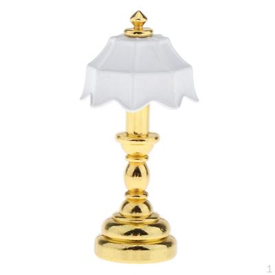 Μοντέλο φωτιστικού με αμπαζούρ σε σχήμα ομπρέλας 1:12 Κουκλόσπιτο Μινιατούρα