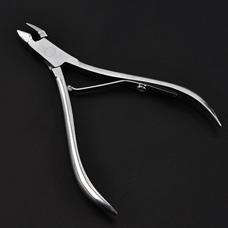 1Pc Stainless Steel Nail Trimmer Clipper Cuticle Nipper Dead Skin Remover Scissor Plier Nail Art Tool