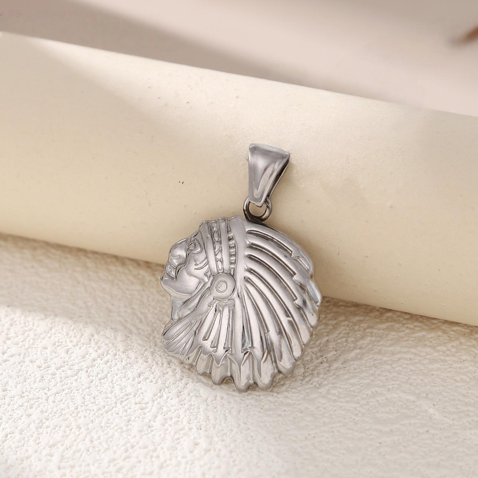 2026 Stainless Steel Versatile Men s Pendant: Creative, Trendy, and Simple Design Stainless Steel