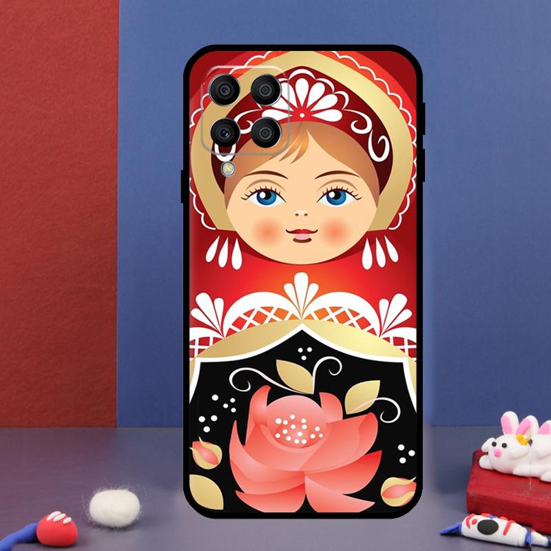 Russian Nesting Doll For Samsung Galaxy M12 M13 M33 M23 M53 M15 M55 M31 M51 M14 M34 M54 M20 M32 M52 Phone Case