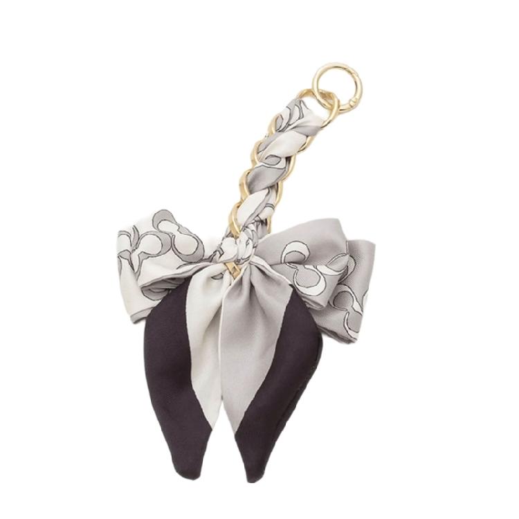 Distinctive Bowknot Handbag Accessory Stylish Bag Chain with Butterfly Detailing