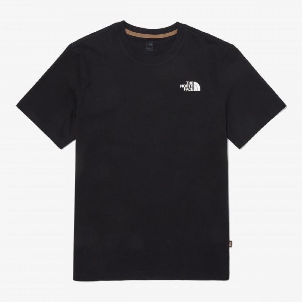 The North Face Korean Half Sleeve Round Tee 3 Black