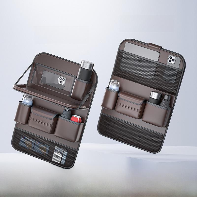 Aufbewahrungstasche für den Autorücksitz mit Ablage