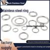 Solid Round Ring: 304 & 201 Stainless Steel Decorative O-ring, 25mm