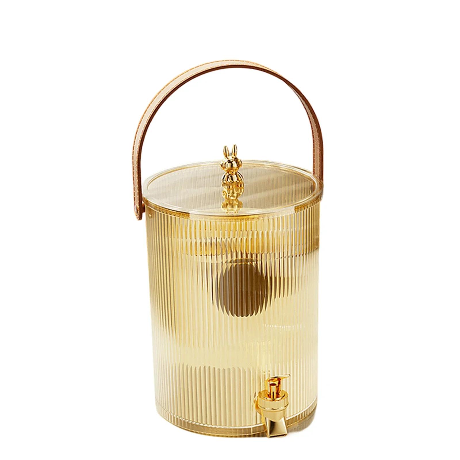 

Fresh Drinks For Home For Outdoor Beverage Dispenser Fridge Beverage Bucket 3.5L Capacity 5L Capacity Detachable Filter Plate