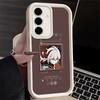 Phone Case for Samsung Galaxy S26 S25 Ultra S24 FE Genshin Impact Simple Design Shell S23 Plus S22 + S21 S20 5G Soft Silicone Fu
