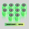 For Nissan AHA14PCS Car Luminous Tire Valve Cap Wheel Nozzle Night Glowing Caps For Nissan Patrol Y62 Y61 Versa Altima X-trail Sunny Qashqai