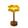 Creative Floral LED Acrylic Desk Lamp - Luxurious Decorative Night Light