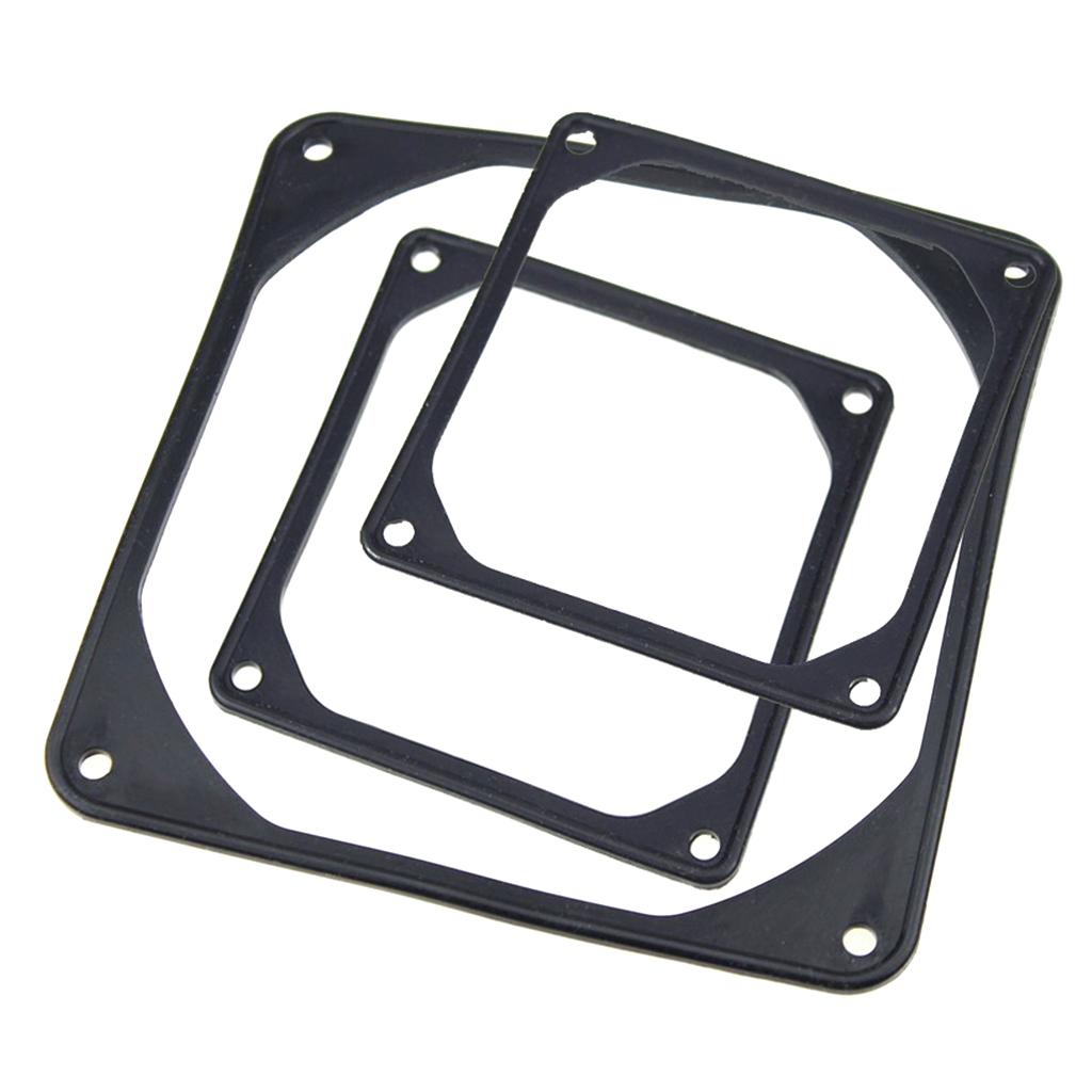 5PCS Silicone Rubber Fan Anti-Vibration Rubber Gasket Shock-proof Absorption Pad for PC Computer for Case