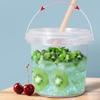 Găleată goală din plastic fără BPA de 150ML-1500ML cu capac Borcane PP etanșe Recipient transparent pentru depozitarea alimentelor vrac