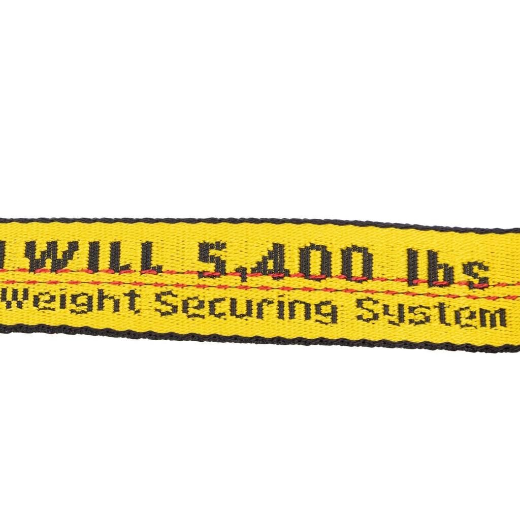 Off White Childrens/Kids Logo Belt