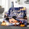 1pc M-Mickey1 Blanket, Gift, for Men and Women, Soft Blanket, Good for Sofa Bed Couch Travel, Lightweight Flannel Blanket