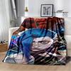 Arcano: Coperte con stampa di cartoni animati di League of Legends per tenersi al caldo, morbide e confortevoli, per casa, viaggio, letto, regalo di compleanno