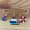 Vintage Nautische Broschen - Anker, Schiff & Rettungsring Charms für den täglichen Gebrauch, Tolles Geschenk für Meeres- & Schifffahrtsliebhaber