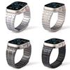 Magnetic Stainless Steel Strap for Apple Watch Ultra 2/1 49mm 10 9 8 7 45mm 46mm Luxury Men Band For IWatch Series 6 5 4 Se 44mm