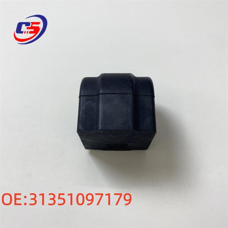 BMW E46 Front Stabilizer Bar Open Rubber Bushing 31351097179