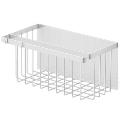 Magnetic Bathroom Basket, Wide, Approx. 31cm W X 17cm D X 15cm H | Bathroom Storage Rack, Bath Storage, Kitchen Rack, Storage Basket for Next To Refri
