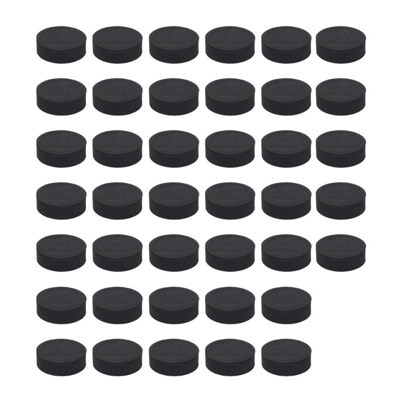 Adhesive-Backed Round Cushion Grip Set, Dense 40 Count for Speaker Feet, Quiet Contact, Scratch Guard and Home Care