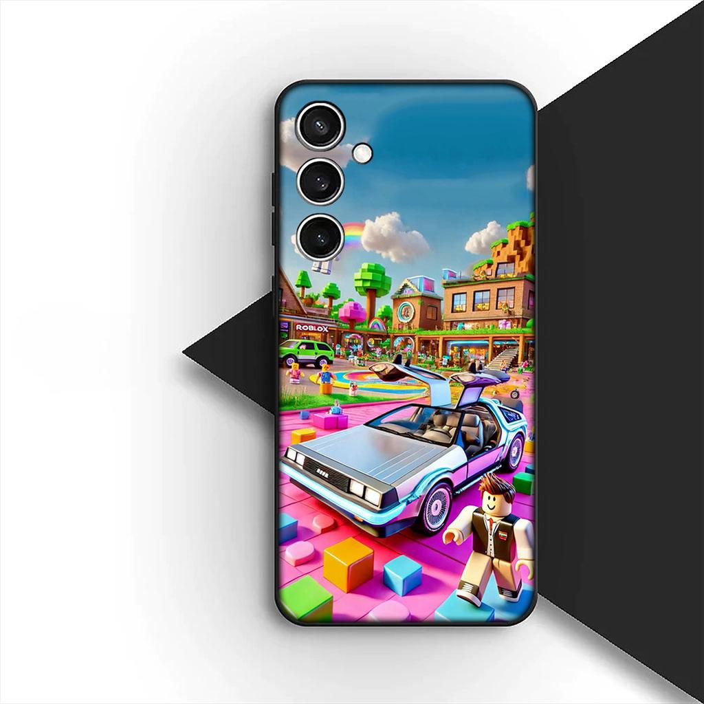 Cover Wallpaper R-Robloxs for Motorola Moto G86 G57 G67 G24 G15 G54 Power G13 G14 G34 G35 G45 G60 G53 G55 G64 G75 G72 Phone Case